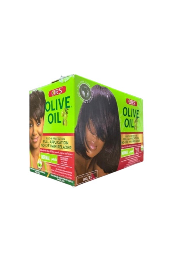 أو آر اس مجموعة فرد الشعر العادي بزيت الزيتون بدون استخدام الصودا الكاوية - Image 3